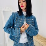 Veste en Jean Officier