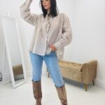 Chemise oversize rayée