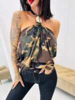 Crop Top Boule Camouflage – Image 4