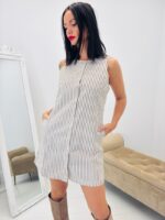 Robe Chasuble Rayures – Image 6