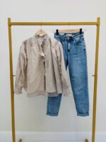 Chemise oversize rayée – Image 2