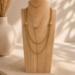Collier élégant doré