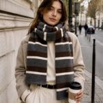Écharpe Rayée Chic