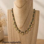 Collier Pierre Naturelle Turquoise