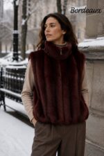 Gilet en Fourrure Synthétique – Image 2
