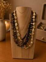 Collier multi-rang perles – Image 4