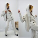 Veste à capuche fourrure amovible - Marque VALENTYNE – Image 4