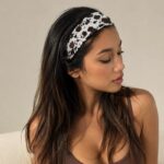Bandeau imprimé tacheté