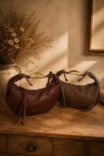 Sac lune simili cuir – Image 2
