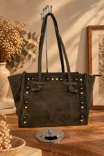 Sac suédine détail clou – Image 3