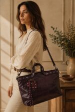 Sac effet cuir