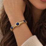 Bracelet pierres colorées