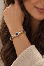 Bracelet pierres colorées
