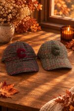Casquette motif pied de poule – Image 2