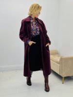 Longue veste en jean doublure léopard - Marque CIRCUS&CO – Image 8