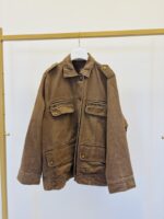 Veste en jean détails perles – Image 2