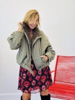 Parka coupe courte col fourrure - Marque GIOVANNI – Image 5
