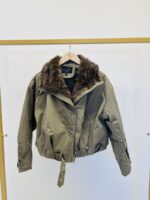 Parka coupe courte col fourrure - Marque GIOVANNI – Image 2