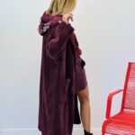 Manteau velours côtelé