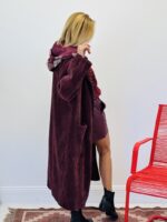 Manteau velours côtelé