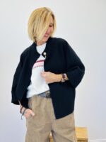 Gilet col torsadé – Image 8