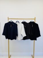 Gilet col torsadé – Image 2