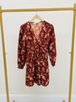 Robe courtes imprimée fluide – Image 2