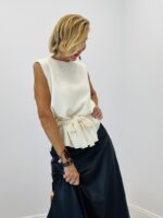 Pull sans manches détails nœuds – Image 4