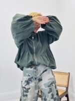 Blouson manches boules en velours côtelé – Image 4