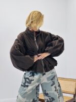 Blouson manches boules en velours côtelé – Image 6