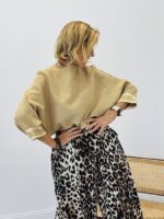 Pull lurex col cheminé – Image 6