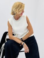 Pull sans manches col bijoux – Image 4