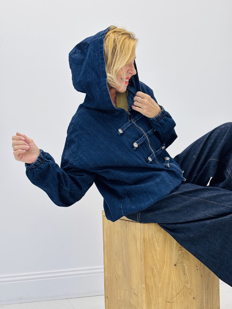 IMG_1142 Veste en jean esprit hussard – Image 1