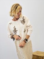 Gilet détails perles - Marque ANGE