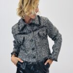 Veste tweed lurex - Marque ANGE
