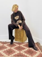 Pull Teddy détails perles - Marque VALENTYNE