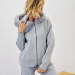 Veste à capuche en Viscose - Marque VALENTYNE