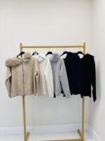Veste à capuche en Viscose - Marque VALENTYNE – Image 2