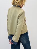 Veste épaulettes détails broderie en relief – Image 5