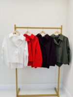 Chemise oversize boutonnage décalé – Image 2