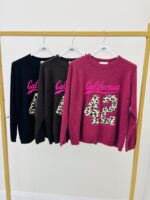 Pull détail léopard – Image 2