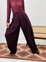 Pantalon à pinces rayures tennis – Image 7