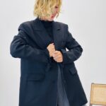 Blazer avec épaulettes