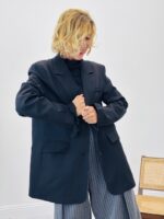 Blazer avec épaulettes