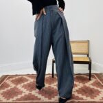 Pantalon à pince rayures tennis