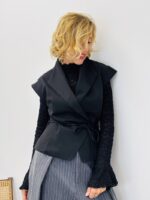 Blazer sans manches ceinturé – Image 6
