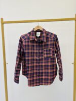 Chemise à carreaux avec épaulettes - Marque LIPANOI – Image 2