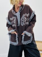 Gilet en maille graphique - Marque LIPANOI – Image 6