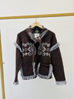 Gilet en maille graphique - Marque LIPANOI – Image 2