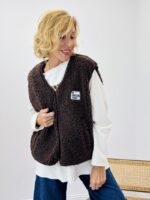Gilet Sans Manches Moumoute - Marque AMERICAN VINTAGE – Image 8